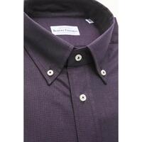 Robert Friedman Men's Black Cotton Shirt - L thumbnail