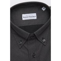 Robert Friedman Men's Black Cotton Shirt - XL thumbnail