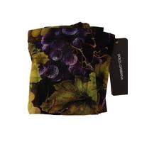 Nylon Micro Mesh Tights with All-Over Grapes Print M Women thumbnail