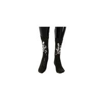 Embellished Stretch Mid Calf Stockings by Dolce & Gabbana M Women thumbnail