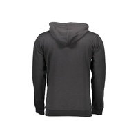 Sergio Tacchini Men's Elegant Black Hooded Zip Sweatshirt - S thumbnail