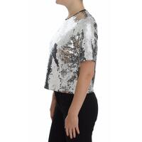 Enchanted Sicily Sequined Blouse Top 44 IT Women thumbnail