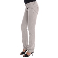 Costume National Women's Gray Wash Cotton Slim Jeans - W26 US thumbnail