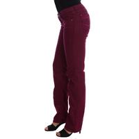 Costume National Women's Red Wash Cotton Stretch Denim Jeans - W26 US thumbnail