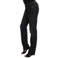 Costume National Women's Dark Blue Cotton Slim Fit Jeans - W26 US thumbnail