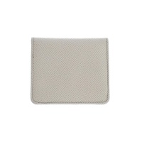 Dolce & Gabbana Men's White Dauphine Leather Case Wallet - One Size thumbnail