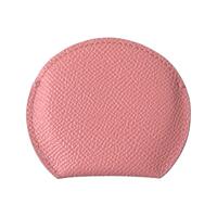 Dolce & Gabbana Women's Pink Calfskin Leather Round Mirror Holder - One Size thumbnail