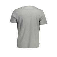 Timberland Men's Eco-Conscious Gray Cotton Tee with Logo Print - 2XL thumbnail