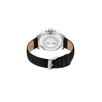 Timberland Men's Black Leather Watch - One Size thumbnail