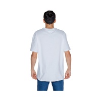 Tommy Hilfiger Jeans Men's White Cotton T-Shirt - 48 IT thumbnail