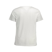 Tommy Hilfiger Men's White Cotton  TShirt - 2XL thumbnail