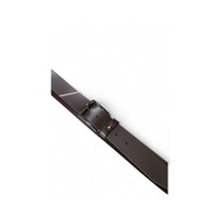 Tommy Hilfiger Men's Brown Leather Belt - 95 cm thumbnail