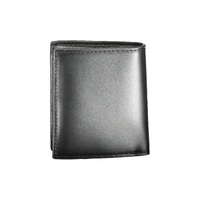 Tommy Hilfiger Men's Black Leather Wallet - One Size thumbnail