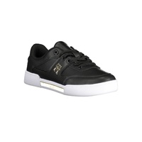 Tommy Hilfiger Women's Black Polyester Sneaker - 39 EU thumbnail