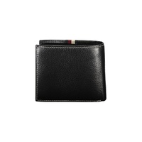Tommy Hilfiger Men's Black Leather Wallet - One Size thumbnail
