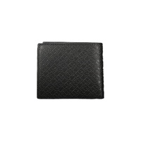 Tommy Hilfiger Men's Black Leather Wallet - One Size thumbnail