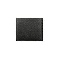 Tommy Hilfiger Men's Black Leather Wallet - One Size thumbnail