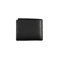 Tommy Hilfiger Men's Black Leather Wallet - One Size thumbnail