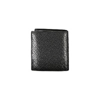 Tommy Hilfiger Men's Black Leather Wallet - One Size thumbnail