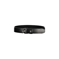 Tommy Hilfiger Women's Black Leather Belt - 70 cm thumbnail