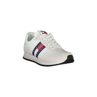 Tommy Hilfiger Men's White Polyester Sneaker - 40 EU thumbnail