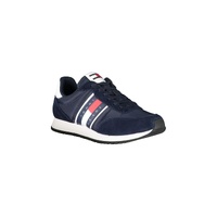 Tommy Hilfiger Men's Blue Polyester Sneaker - 41 EU thumbnail