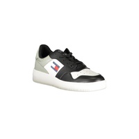 Tommy Hilfiger Men's Black Polyester Sneaker - 44 EU thumbnail