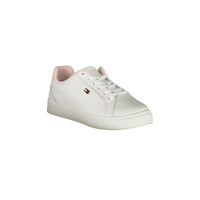 Tommy Hilfiger Women's White Polyester Sneaker - 39 EU thumbnail