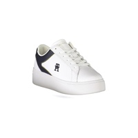 Tommy Hilfiger Women's White Polyester Sneaker - 38 EU thumbnail
