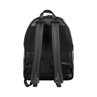 Tommy Hilfiger Men's Black Polyester Backpack - One Size thumbnail