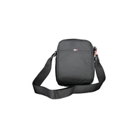 Tommy Hilfiger Men's Black Polyester Shoulder Bag - One Size thumbnail