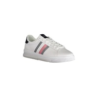 Tommy Hilfiger Men's White Polyester Sneaker - 44 EU thumbnail