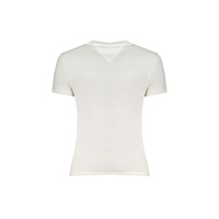 Tommy Hilfiger Women's White Cotton Tops & T-Shirt - XL thumbnail