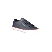Tommy Hilfiger Men's Blue Polyester Sneaker - 45 EU thumbnail