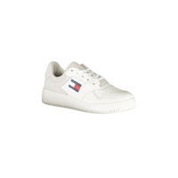 Tommy Hilfiger Women's White Polyester Sneaker - 37 EU thumbnail