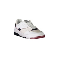 Tommy Hilfiger Men's White Polyester Sneaker - 41 EU thumbnail