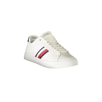 Tommy Hilfiger Men's White Leather  Sneaker - 44 EU thumbnail