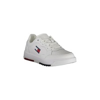 Tommy Hilfiger Men's White Polyester Sneaker - 45 EU thumbnail