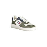 Tommy Hilfiger Men's Green Polyester Sneaker - 46 EU thumbnail