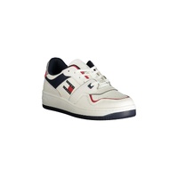Tommy Hilfiger Men's White Polyester Sneaker - 40 EU thumbnail