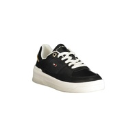 Tommy Hilfiger Women's Black Polyester Sneaker - 39 EU thumbnail