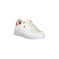 Tommy Hilfiger Women's White Polyester Sneaker - 39 EU thumbnail