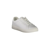 Tommy Hilfiger Women's White Polyester Sneaker - 37 EU thumbnail