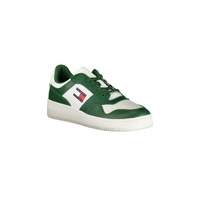 Tommy Hilfiger Men's Green Leather  Sneaker - 41 EU thumbnail
