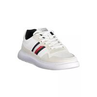 Tommy Hilfiger Men's White Polyester Sneaker - 43 EU thumbnail