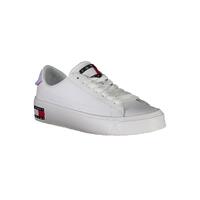 Tommy Hilfiger Women's White Polyester Sneaker - 39 EU thumbnail