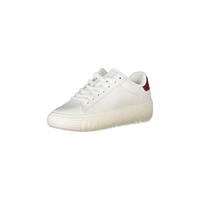 Tommy Hilfiger Women's White Polyester Sneaker - 39 EU thumbnail