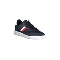 Tommy Hilfiger Men's Blue Polyester Sneaker - 46 EU thumbnail