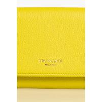 Embossed Logo Mini Wallet with Card Holder and Zip Compartment One Size Women thumbnail