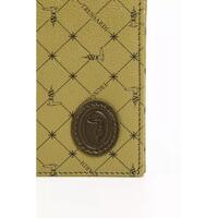 Monogram Wallet with Grain Effect Texture and 70s Print One Size Men thumbnail